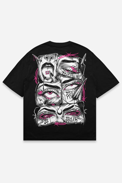Lysergik Pink Oversize dos