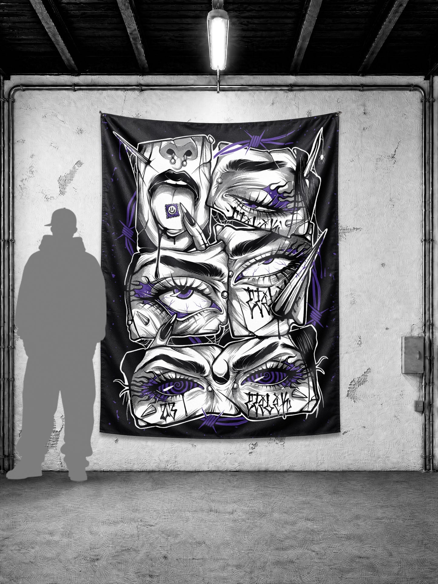 Purple Lysergik - Arazzo