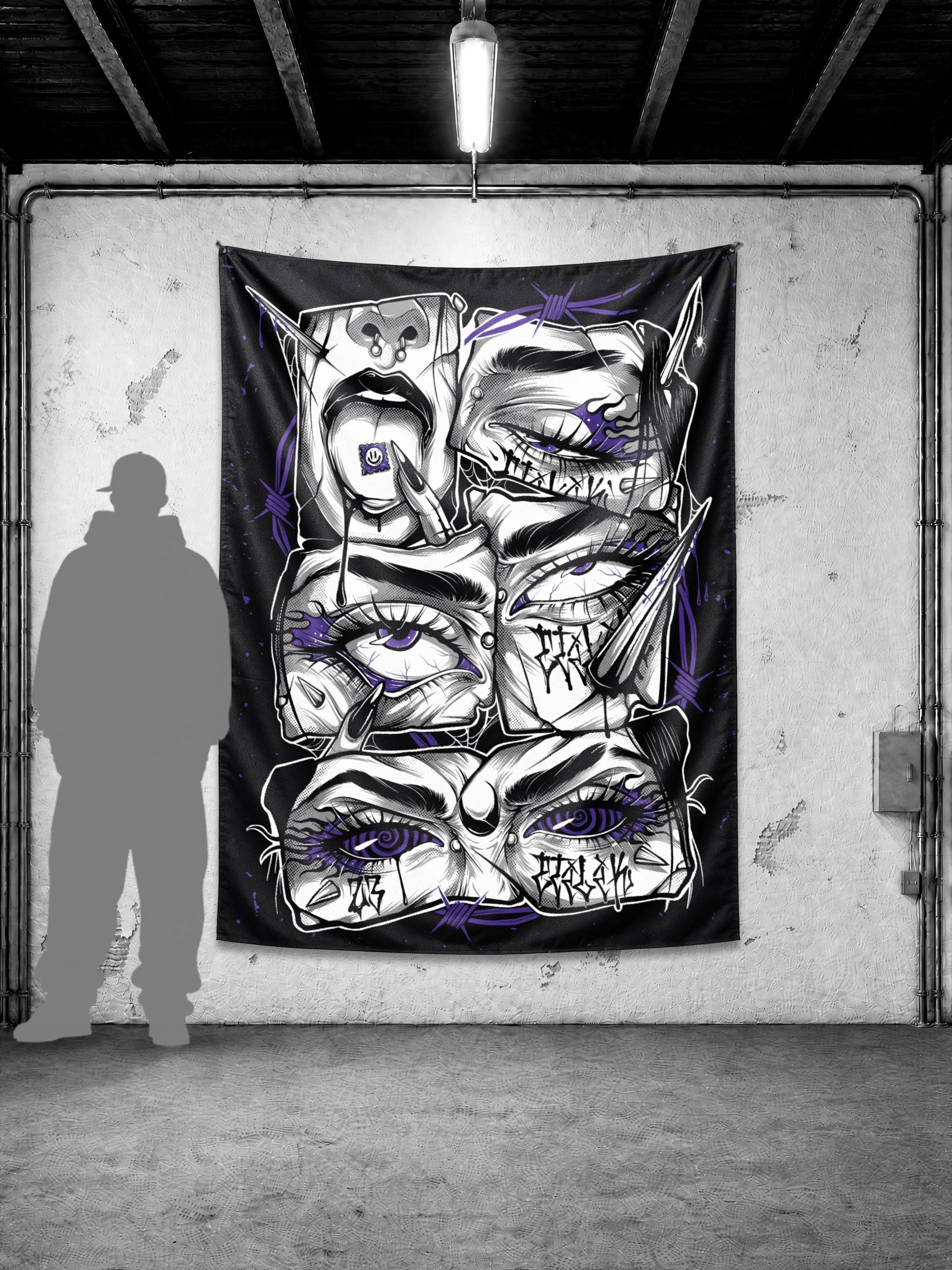 Purple Lysergik - Arazzo