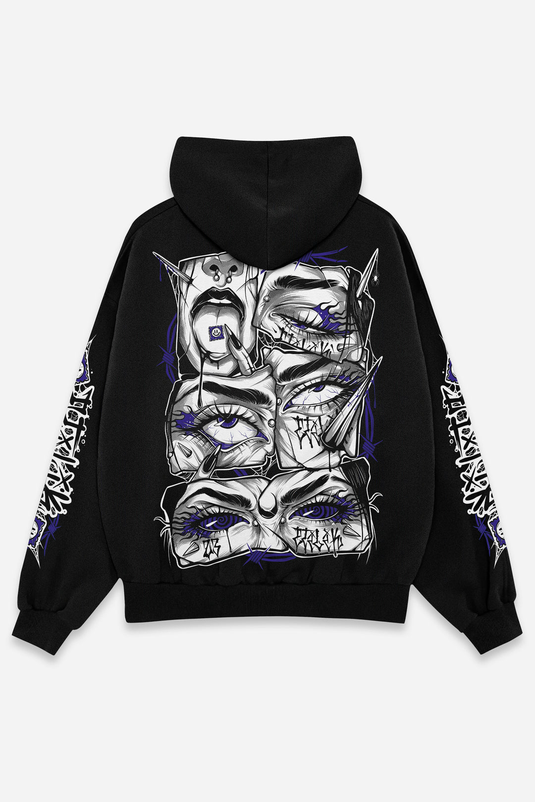 Purple Lysergik - Hoodie - Etilik Wear 