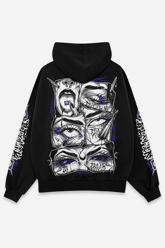 Purple Lysergik - Hoodie - Etilik Wear 
