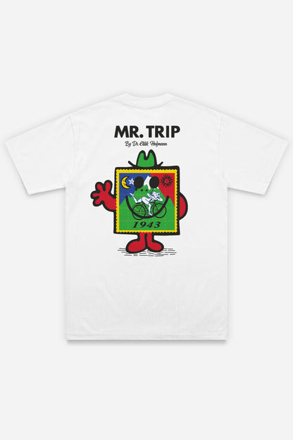 Mr Trip t-shirt blanc dos