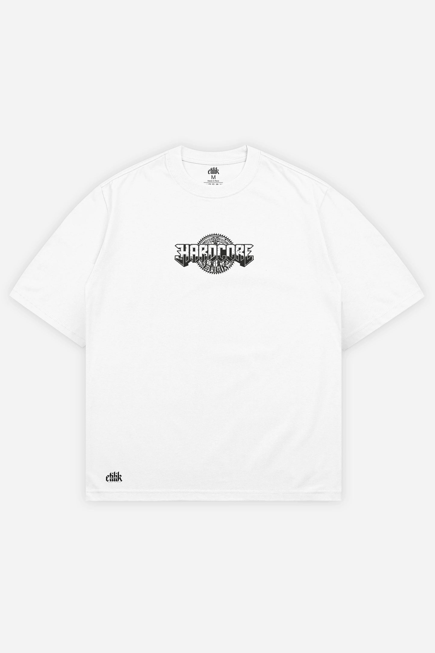 Master-HxC T-shirt blanc face (Oversize)