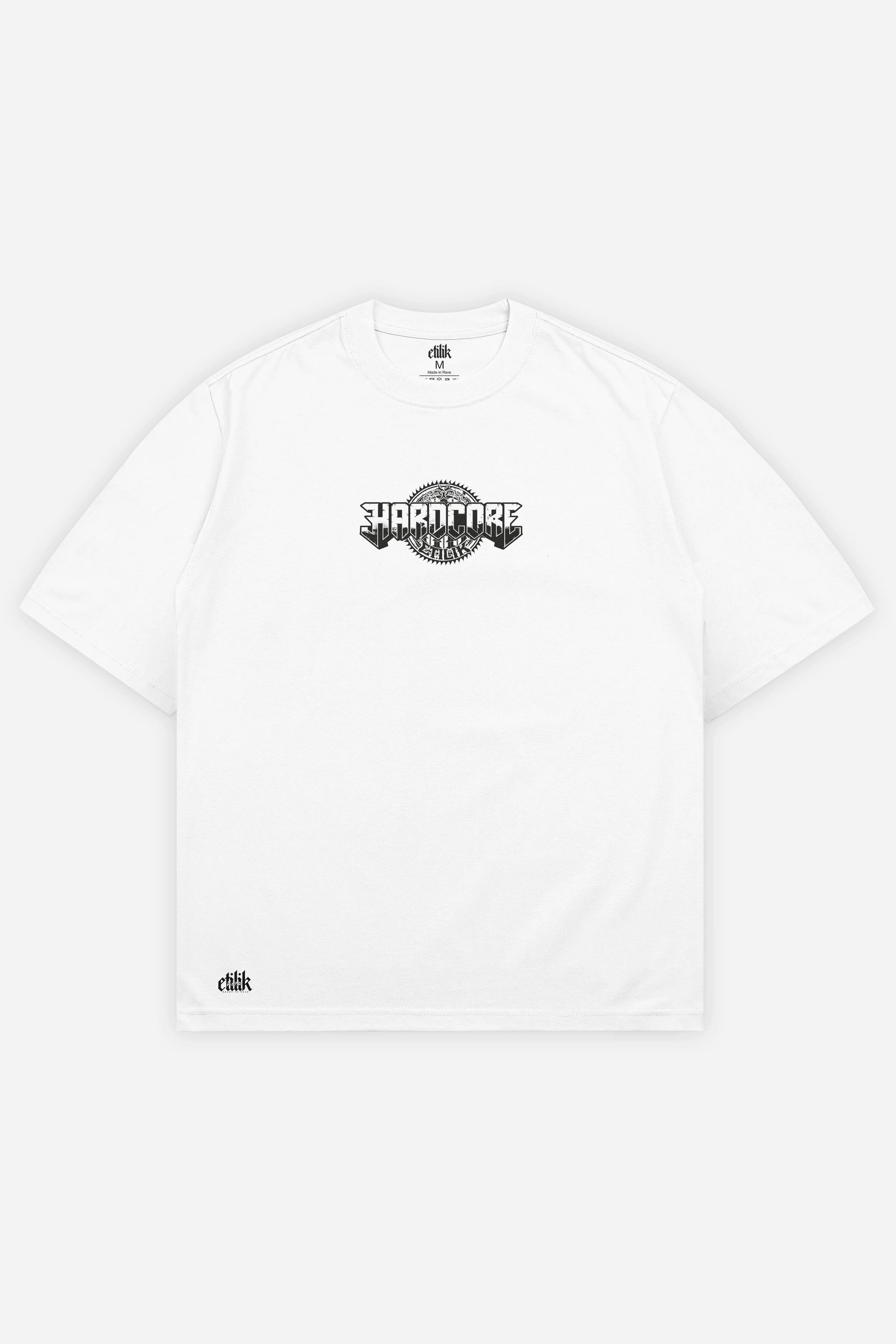 Master-HxC T-shirt blanc face (Oversize)