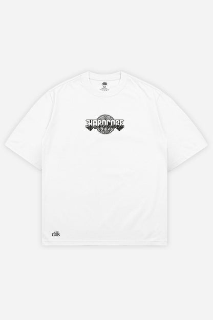 Master-HxC T-shirt blanc face (Oversize)