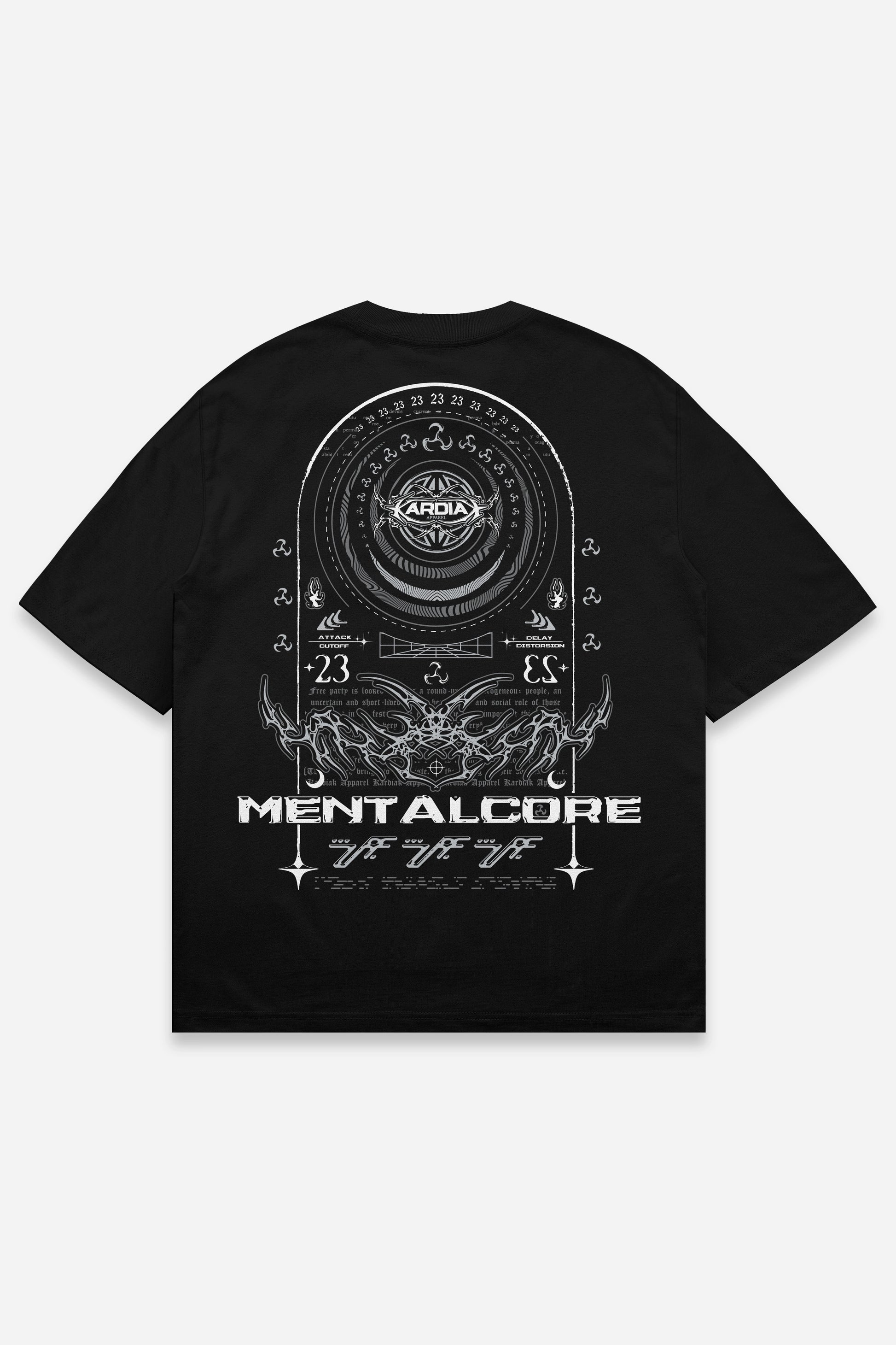 Mentalcore Grey Edition - T-shirt - Etilik Wear 