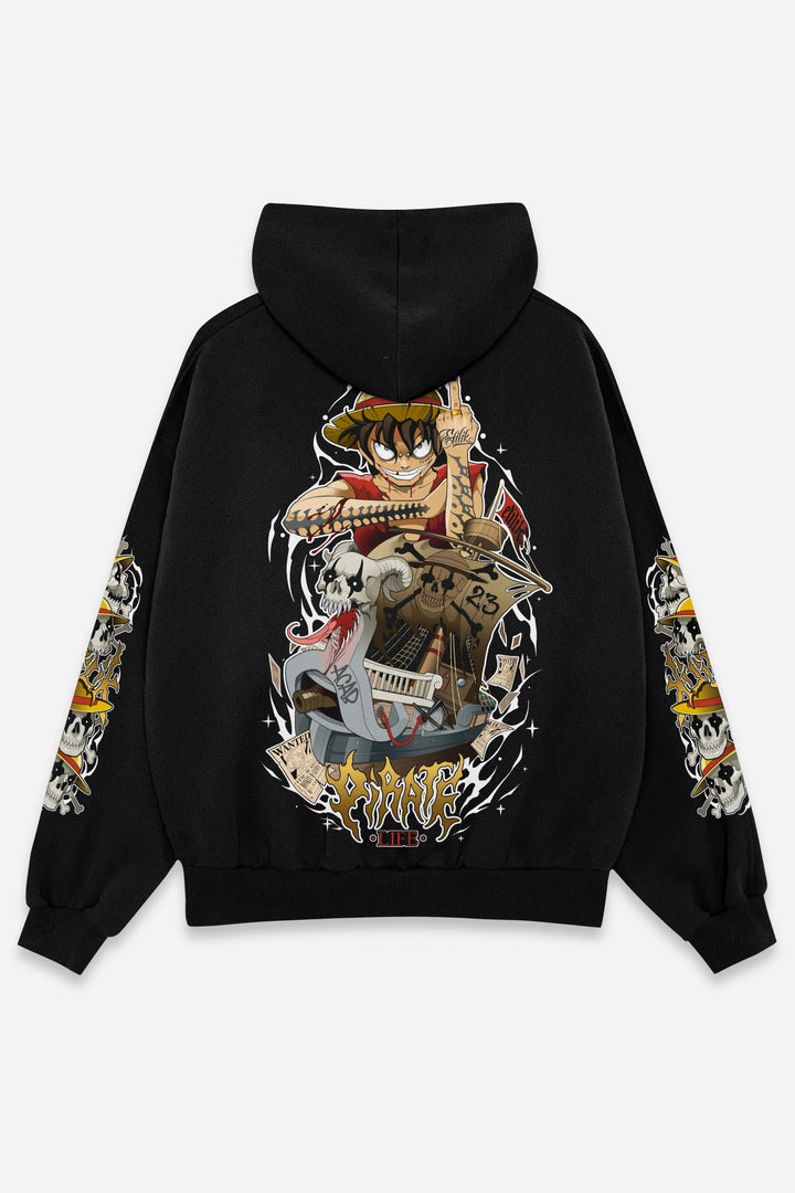 Pirate Life - Hoodie - Etilik Wear 