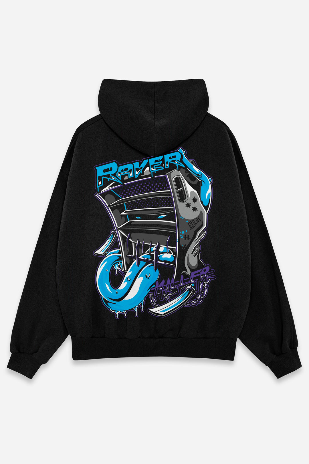 Raver Killer - Hoodie - Etilik Wear 