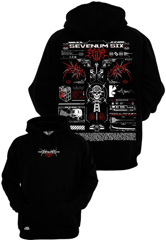 Sevenum Six x Etilik - Hoodie - Etilik Wear 