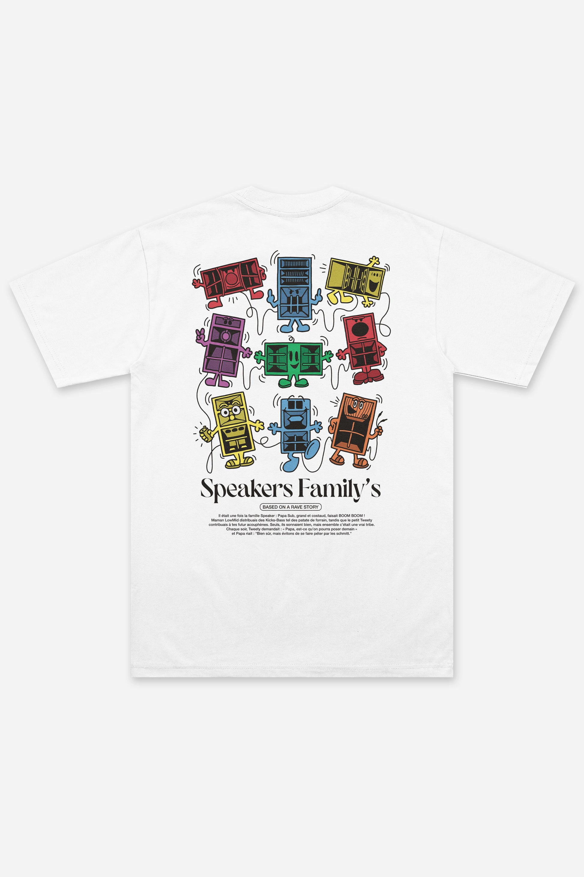 Speakers Family's white - T-shirt
