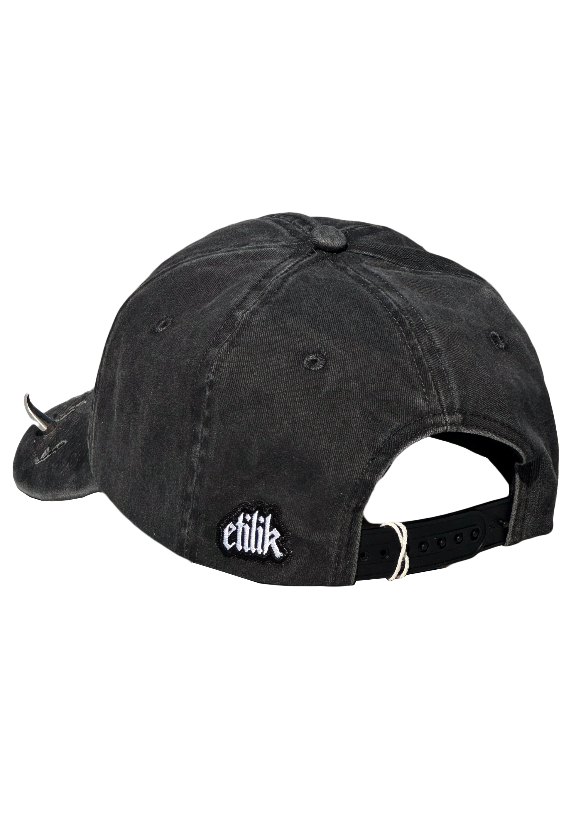 Spike - 6 Panels Washed Black - Etilik Wear 