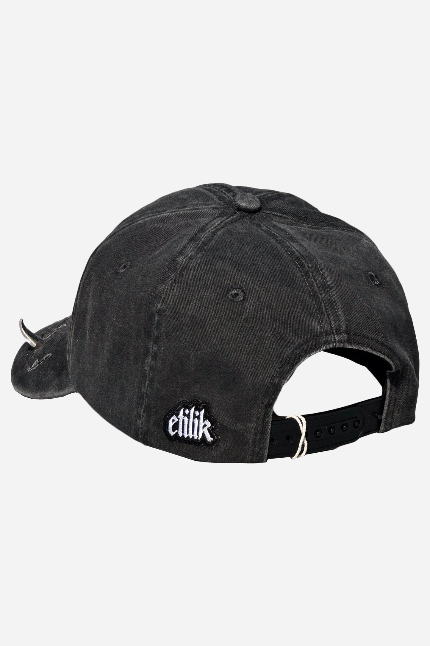 Spike - 6 Panels Washed Black