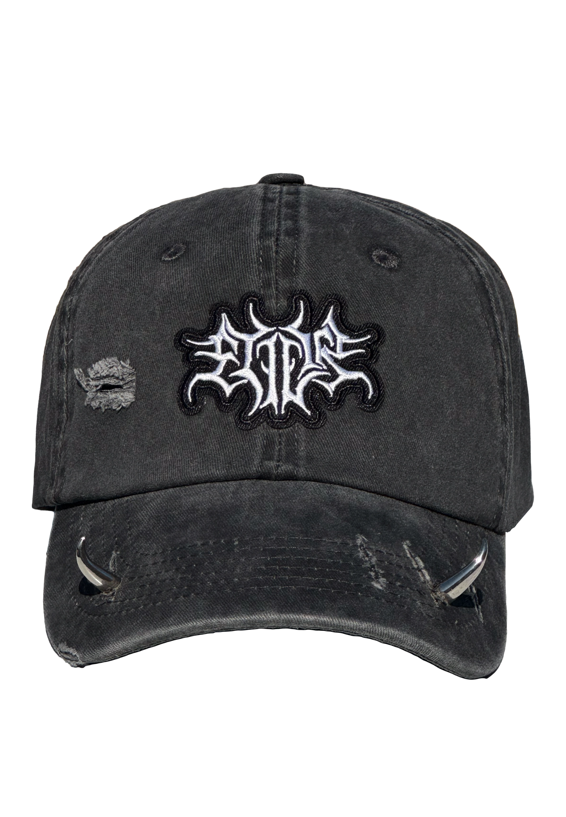 Spike - 6 Panels Washed Black - Etilik Wear 