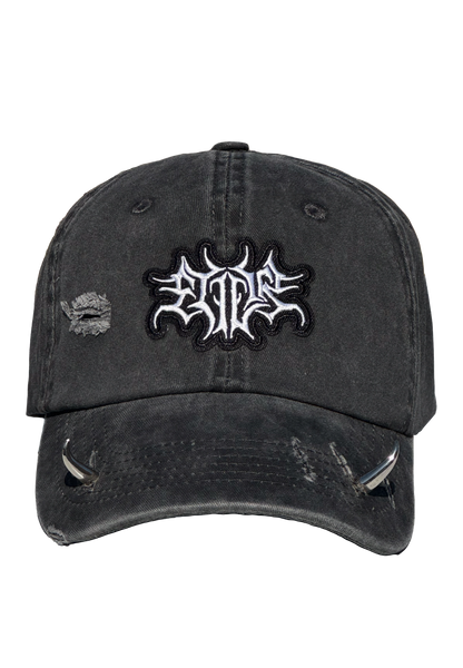 Spike - 6 Panels Washed Black - Etilik Wear 