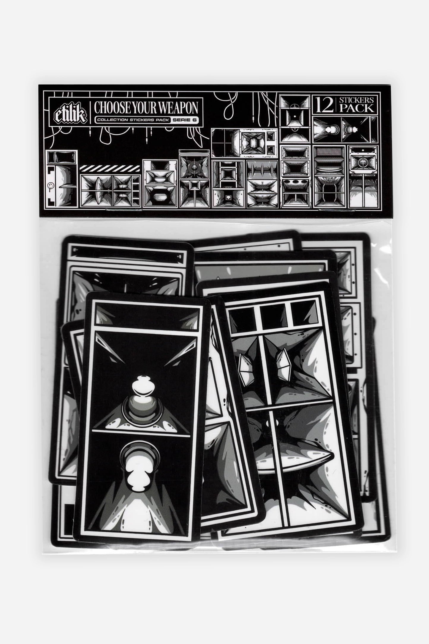 Etk Collection stickers pack series 6 - Etilik Wear 