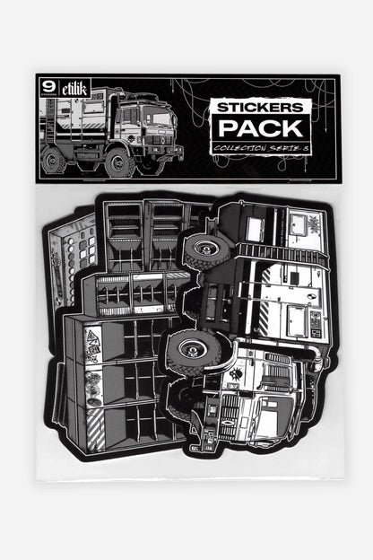 Etk Collection stickers pack series 8 - Etilik Wear 