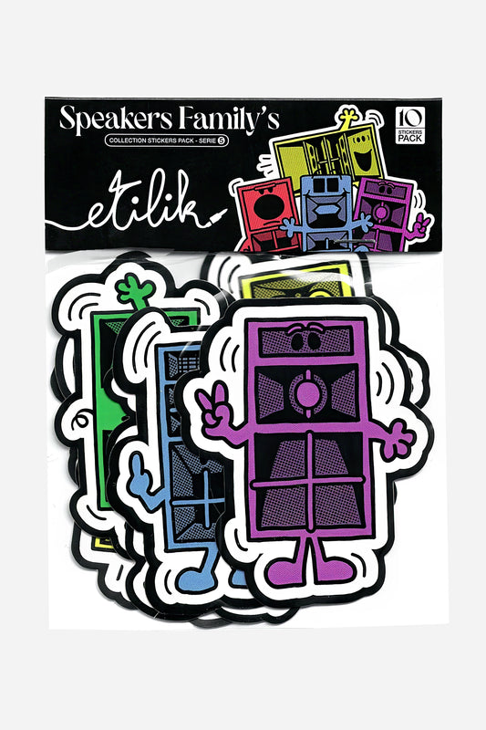 Etk Collection Speakers Family's stickers pack serie 5