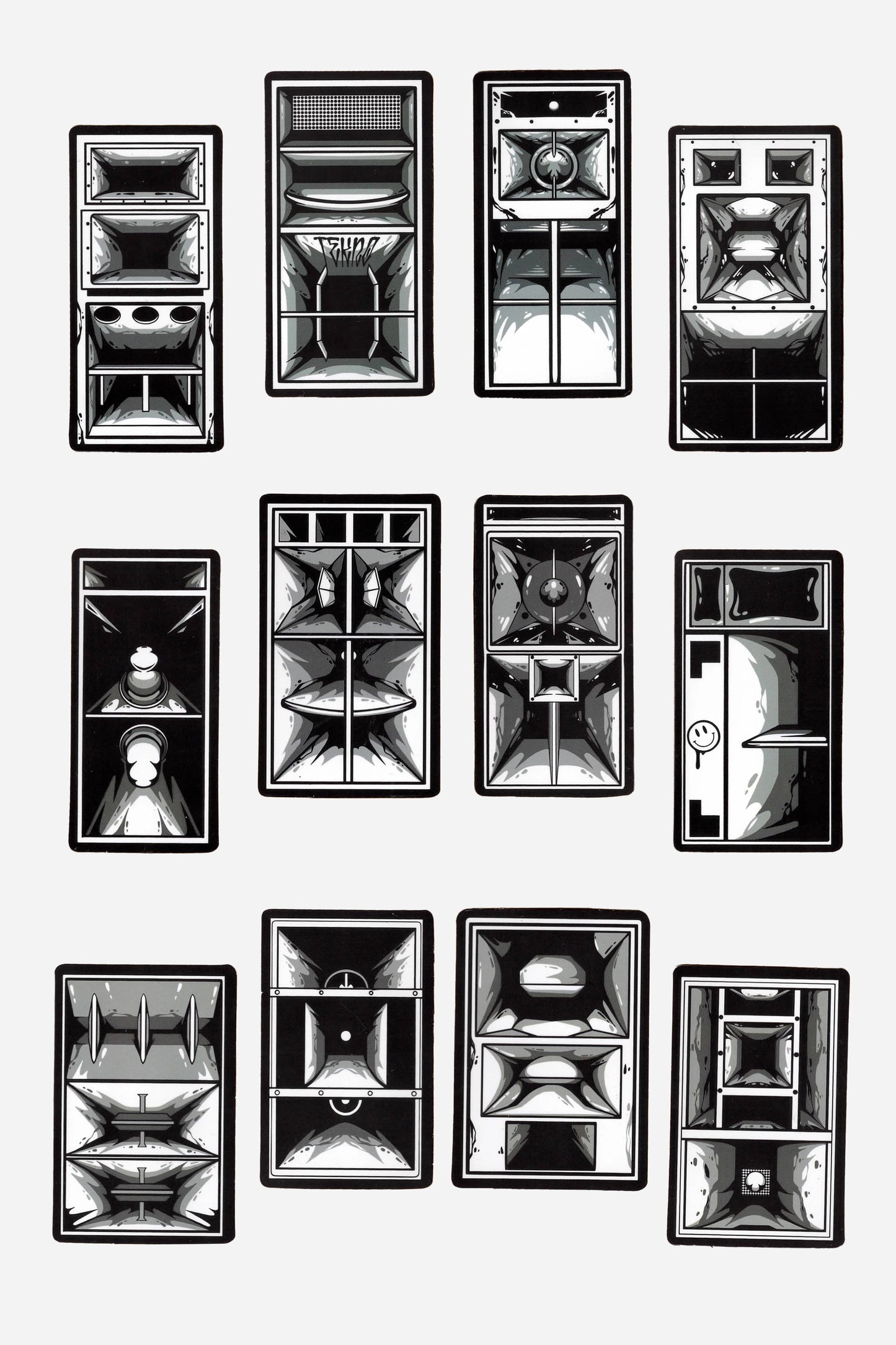 Etk Collection stickers pack series 6 - Etilik Wear 