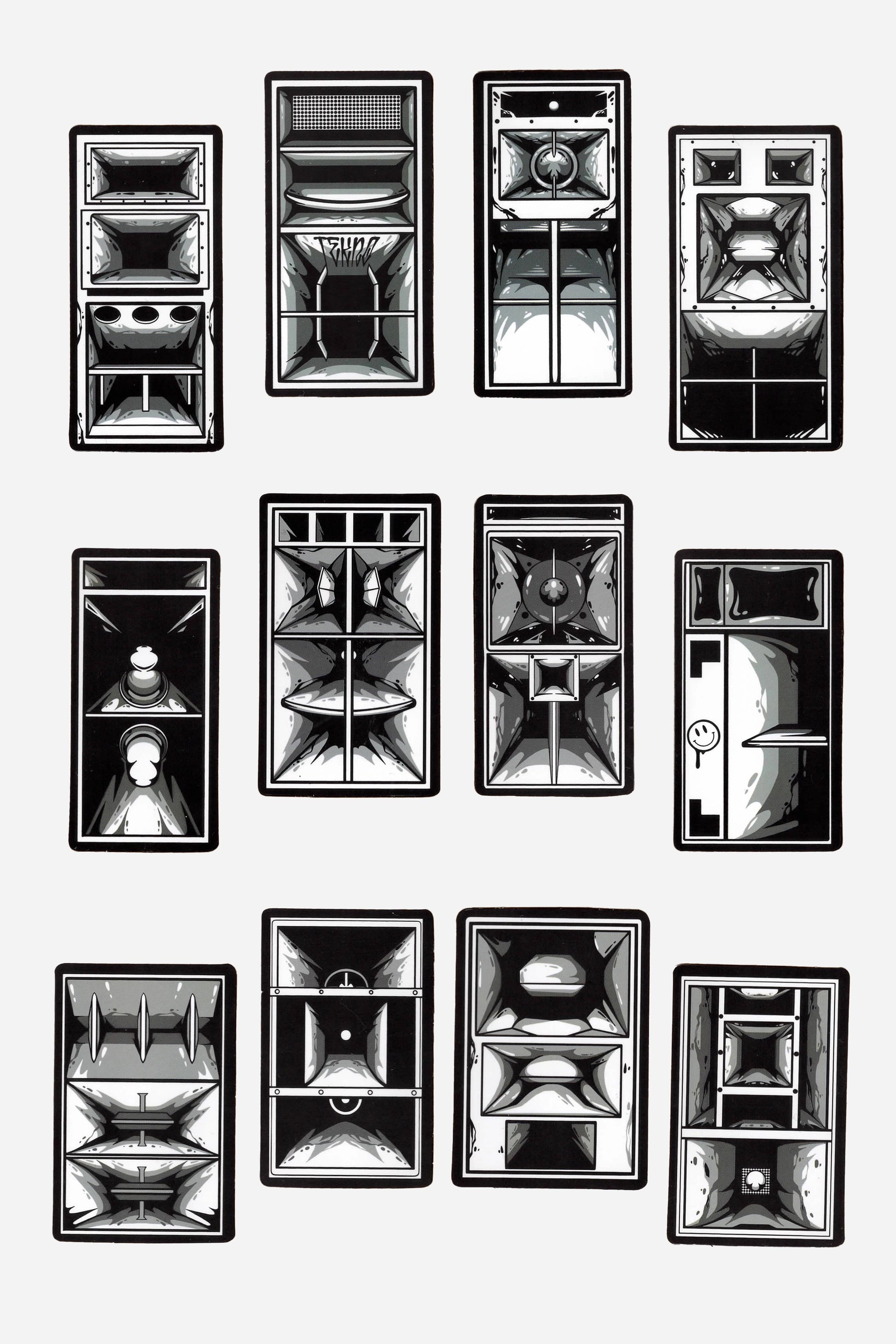 Etk Collection stickers pack series 6 - Etilik Wear 