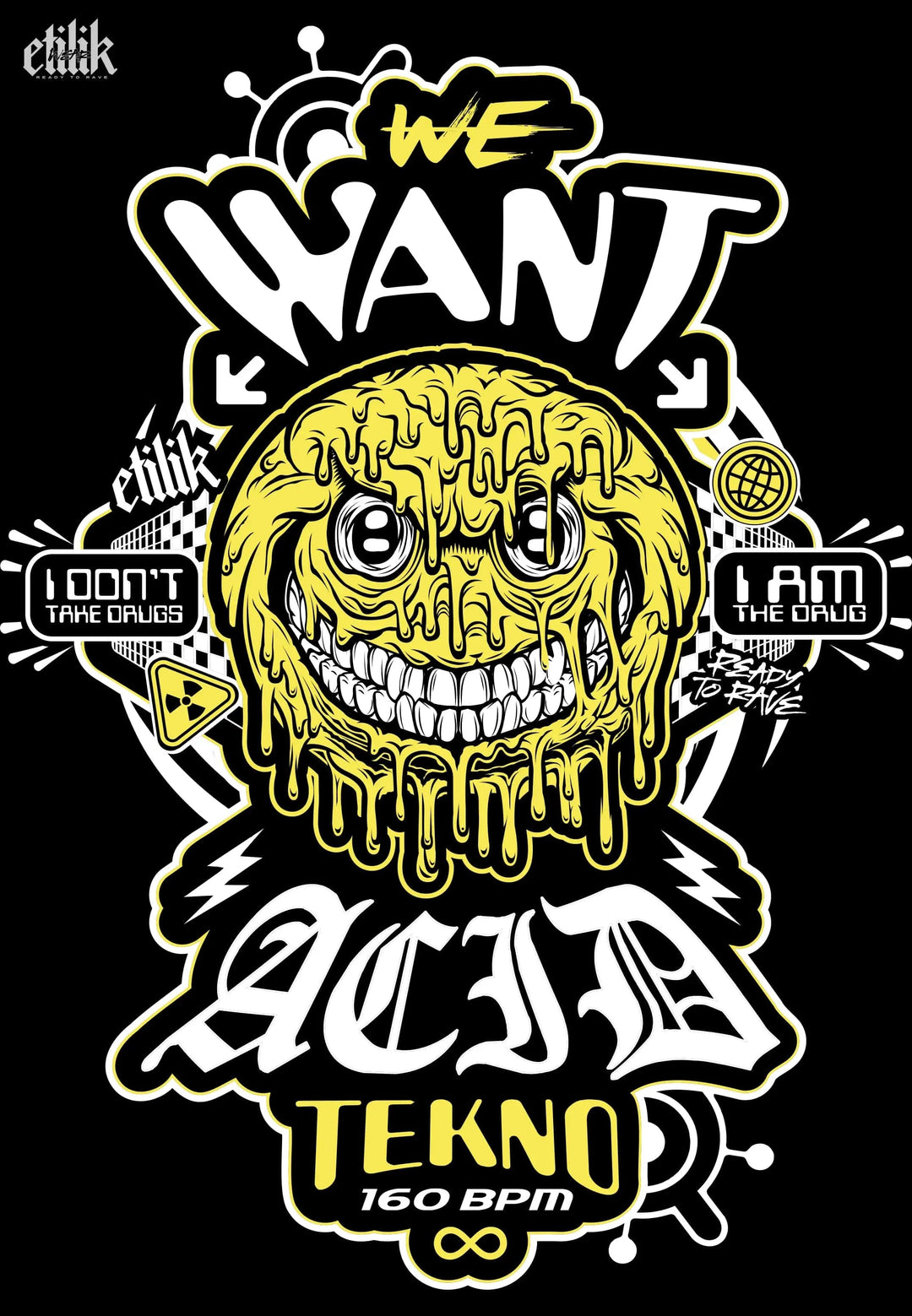 Camiseta Acid Techno V2