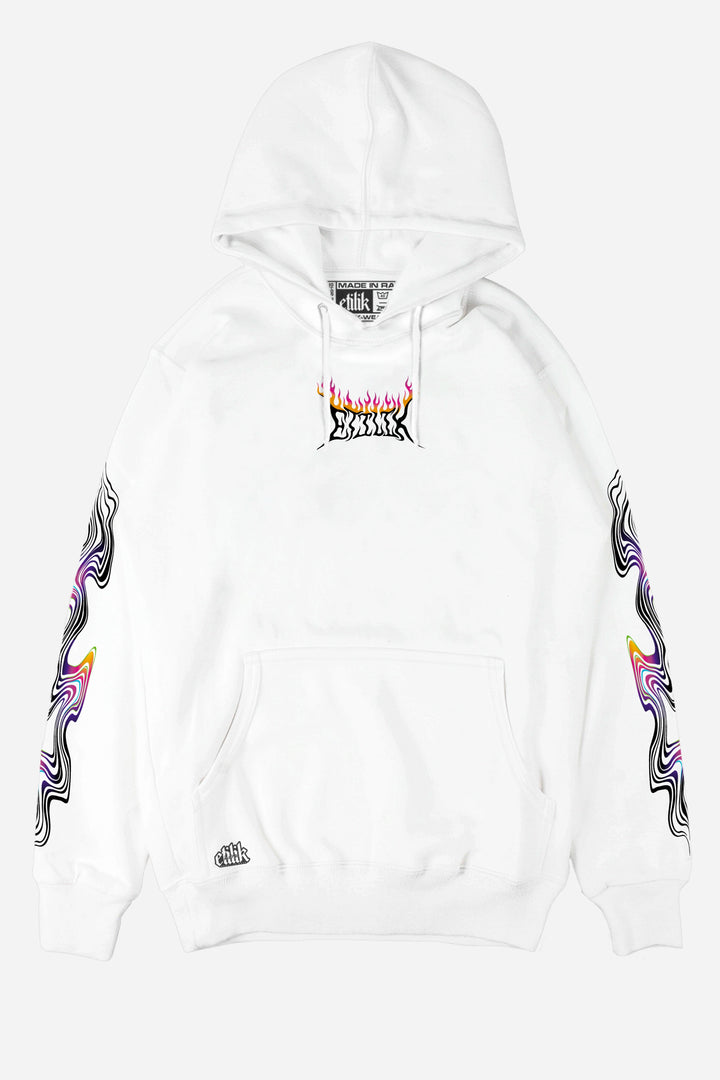Acid Dreams White - Hoodie - Etilik Wear 