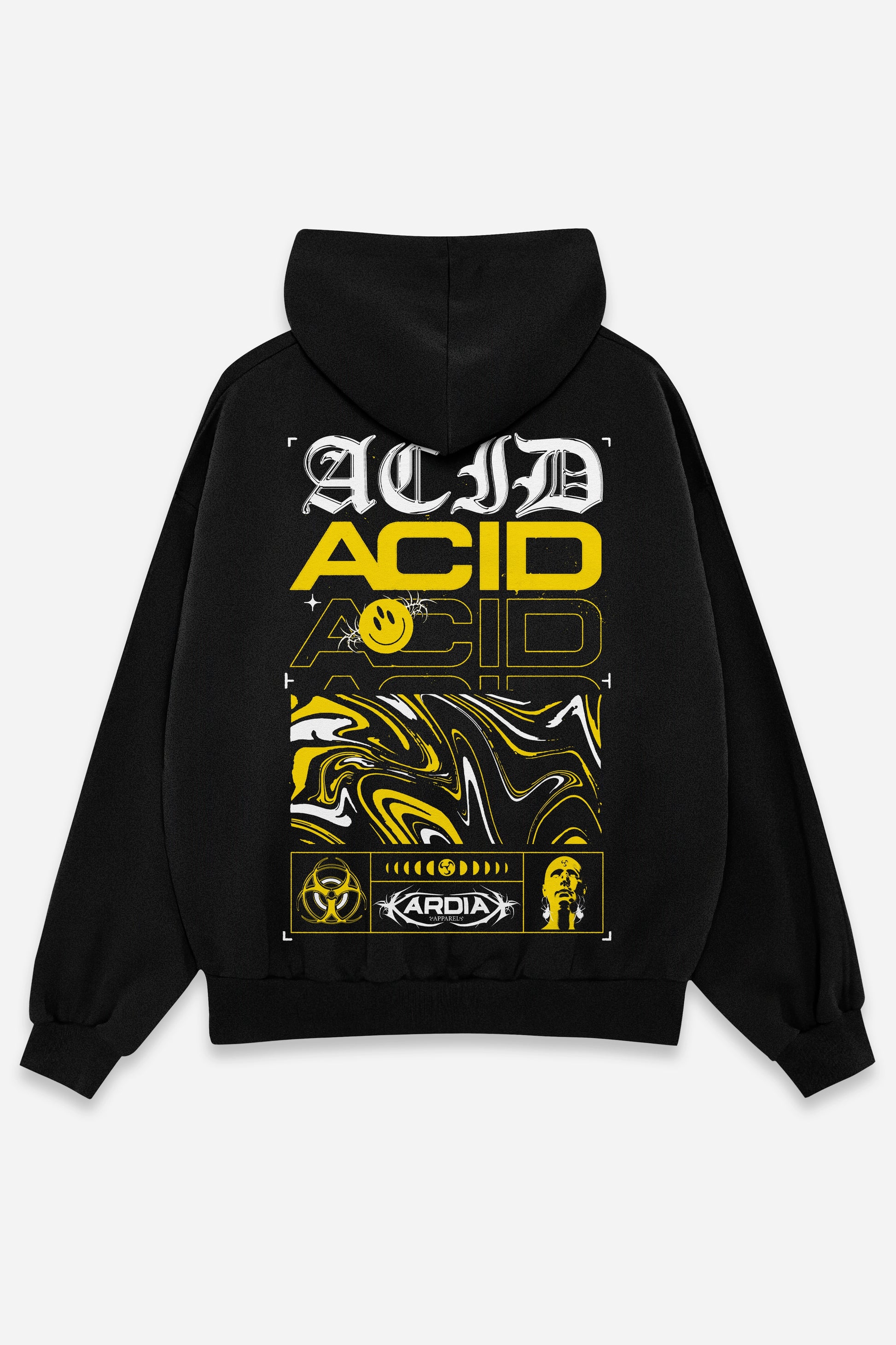 Plus De Pull Teuf Homme Acid Hoodie KDK Pull Teuf – Etilik Wear