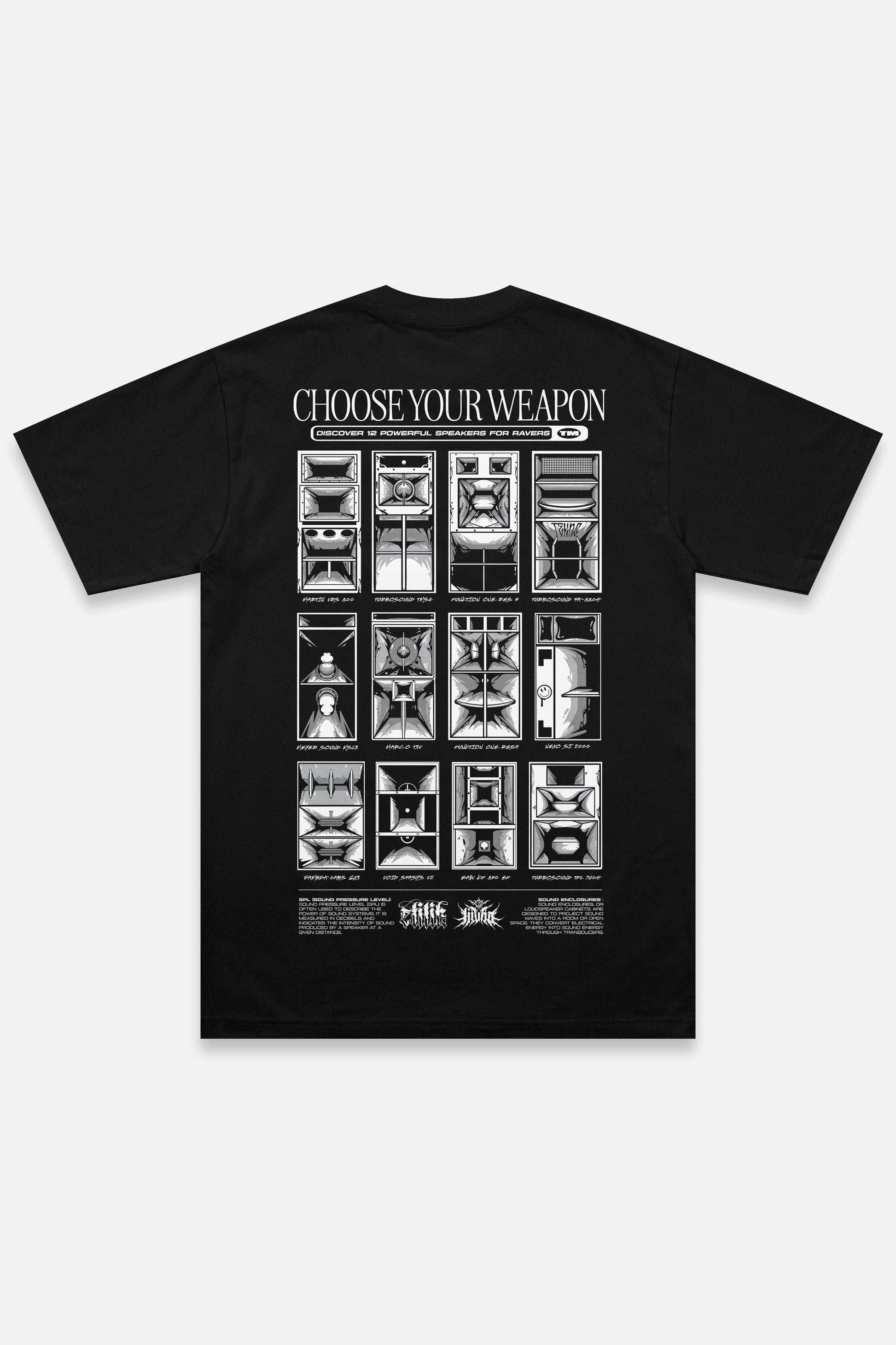 Choose Your Weapon - T-shirt - Etilik Wear 