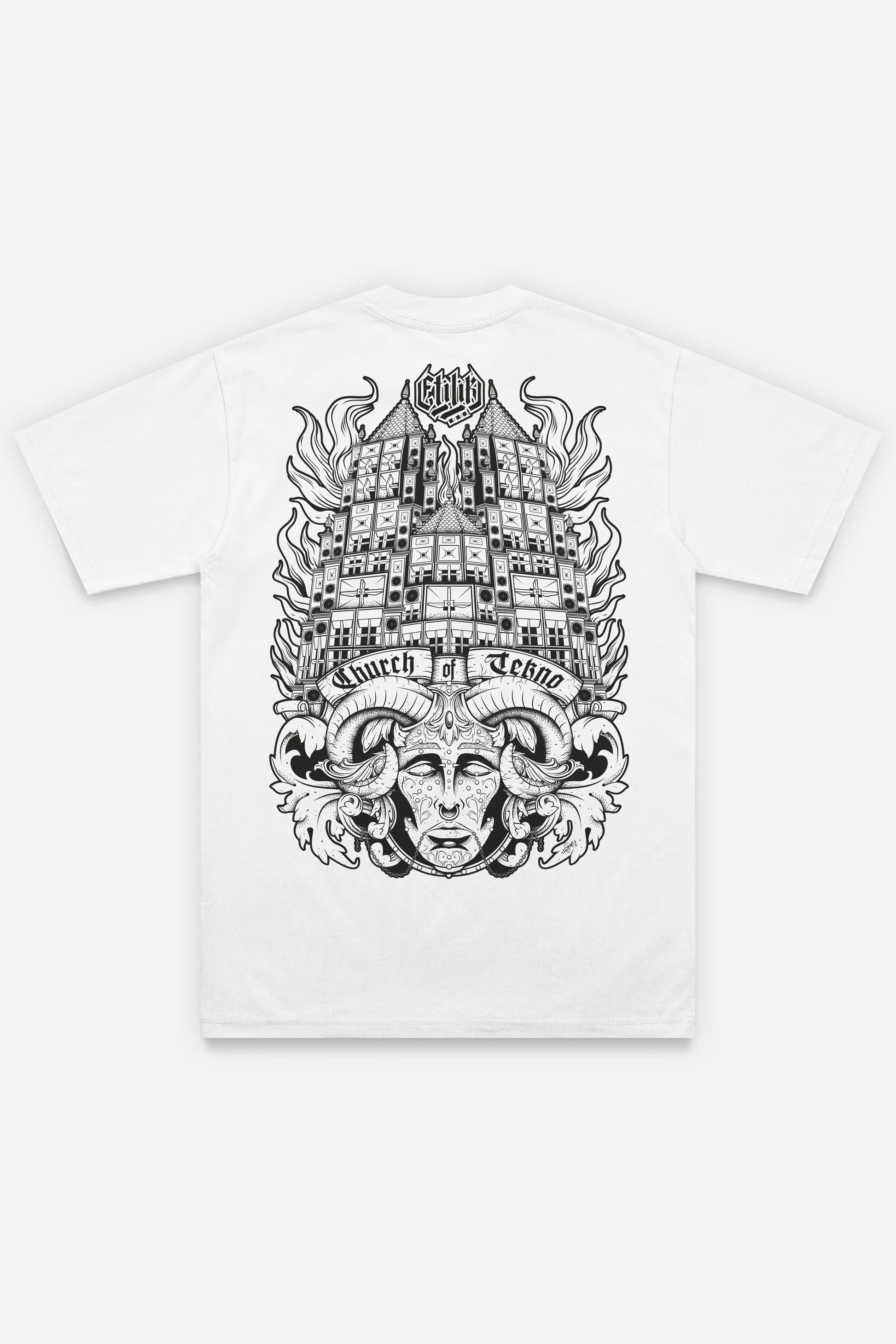 Church Of Tekno blanc