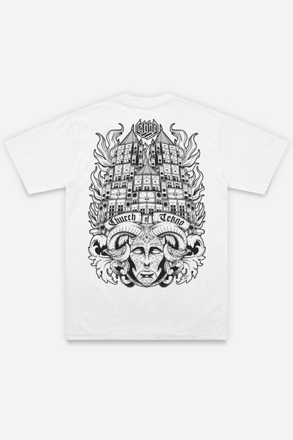 Church Of Tekno blanc