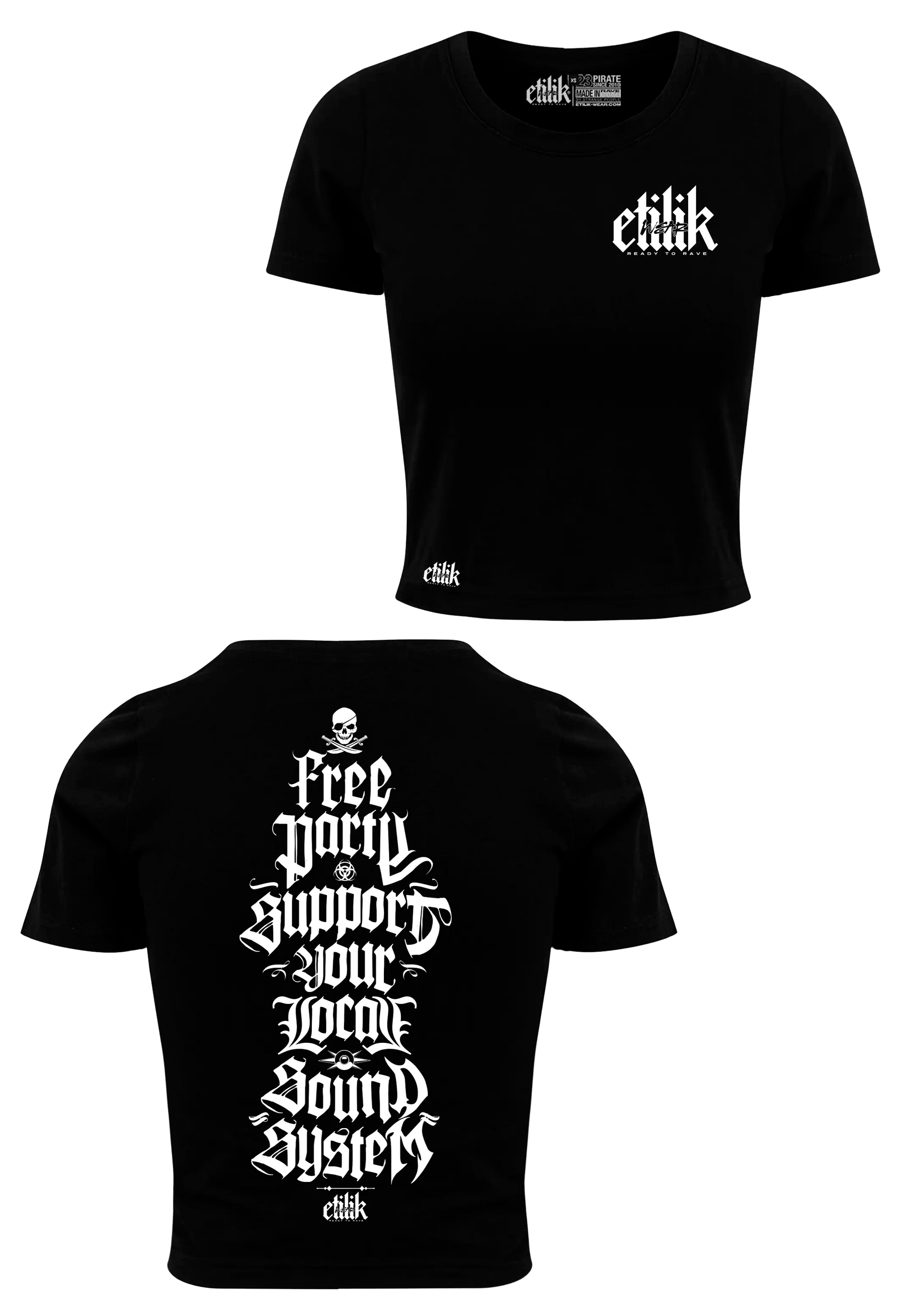 Etilik crew 2K23 CropTop - Etilik Wear 