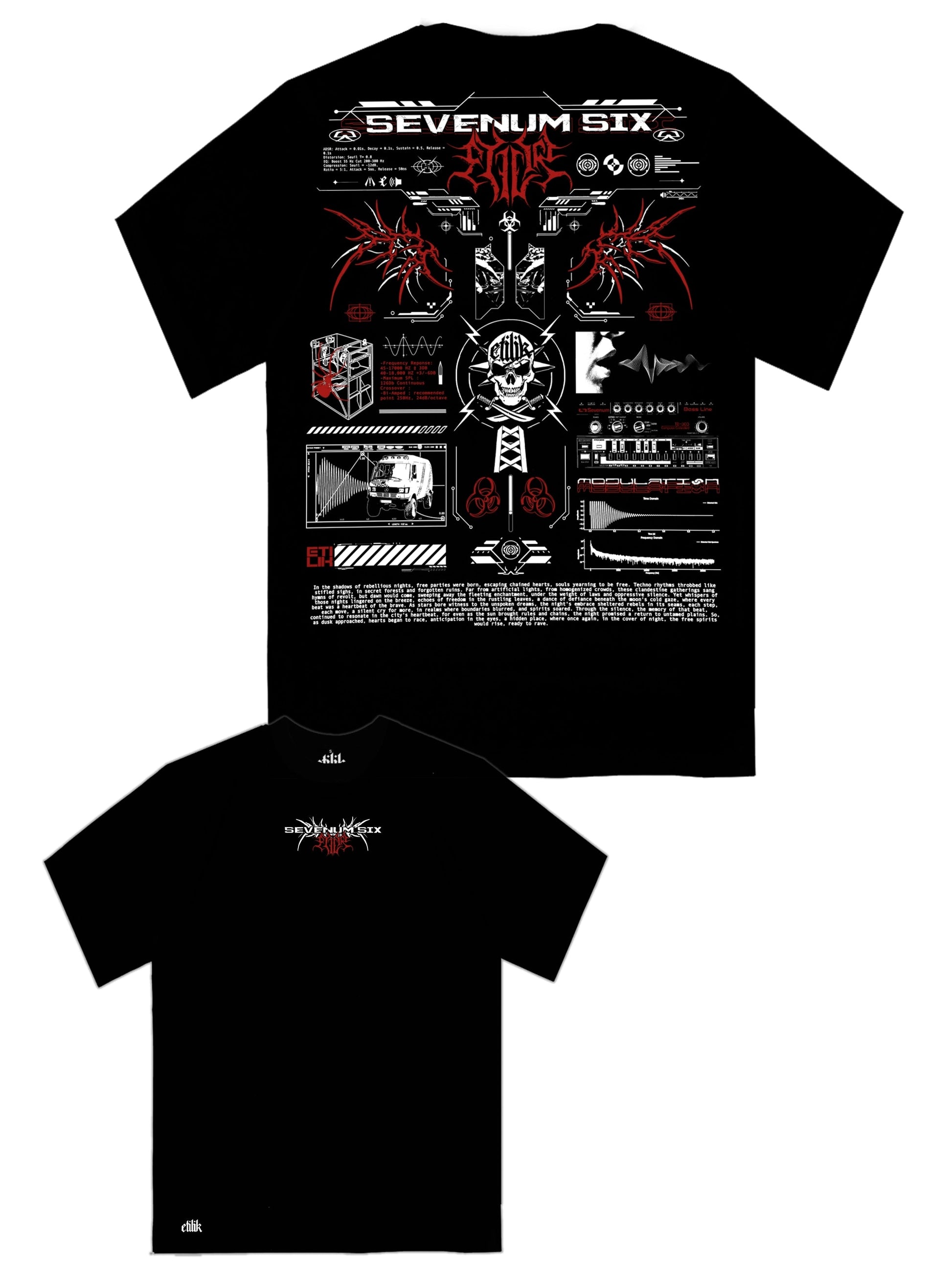 Sevenum Six x Etilik - T-shirt