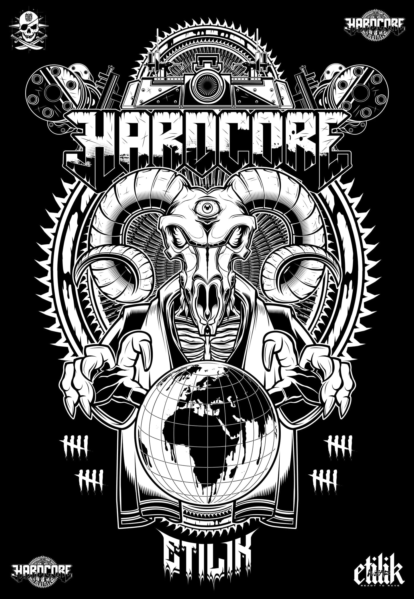 Master HxC - Débardeur Black - Etilik Wear 
