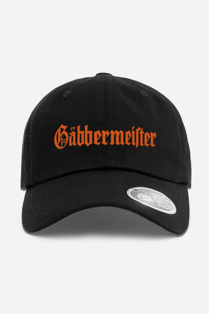 Casquette 6 panels Gabbermeister : bootleg Jägermeister, gabber, hardcore, free party, Etilik Wear
