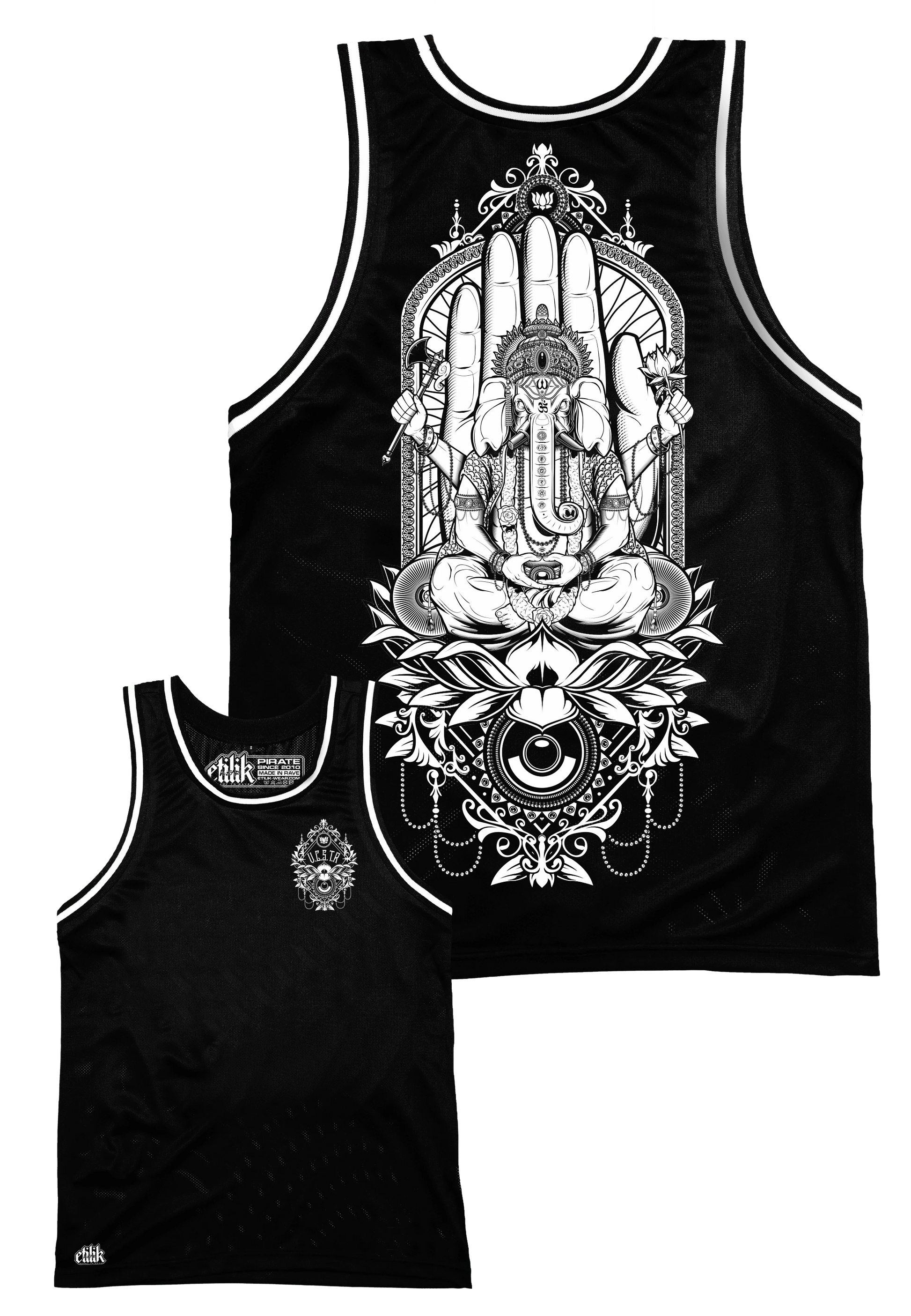 UCSTR Ganesh - Débardeur Black - Etilik Wear 