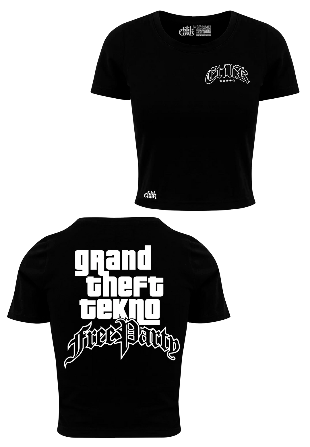 Grand Theft Tekno CropTop