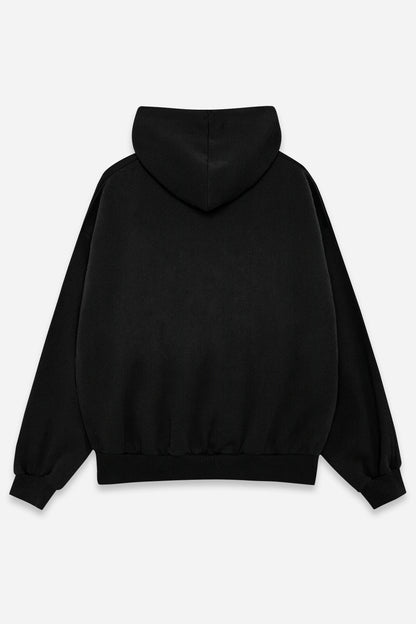 Custom Hoodie noir, verso
