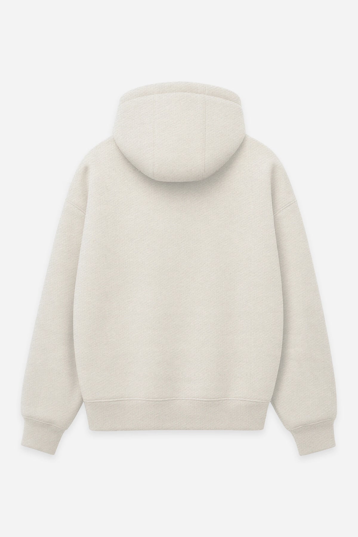 Custom Hoodie vanilla, verso