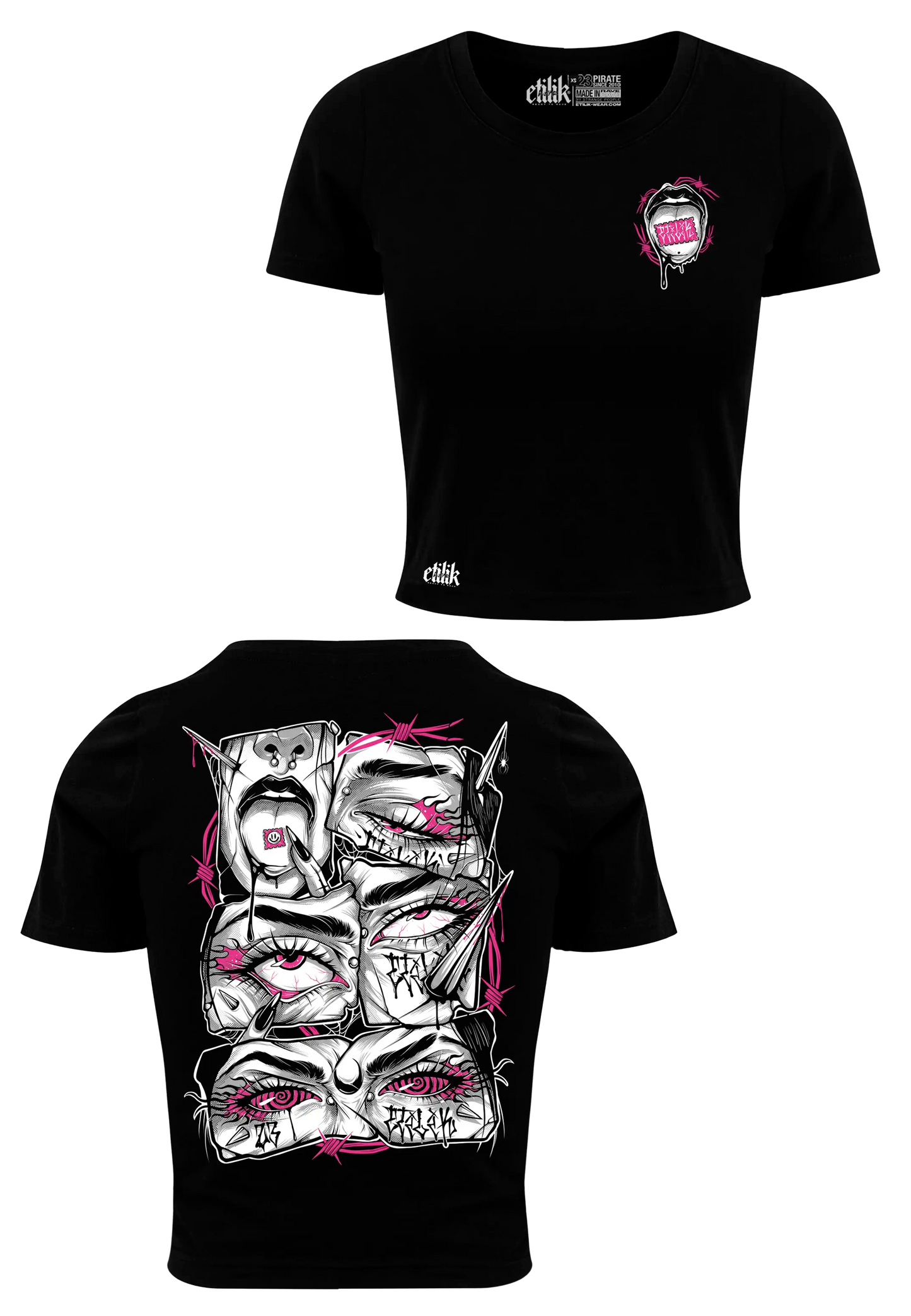 Lysergik CropTop - Etilik Wear 