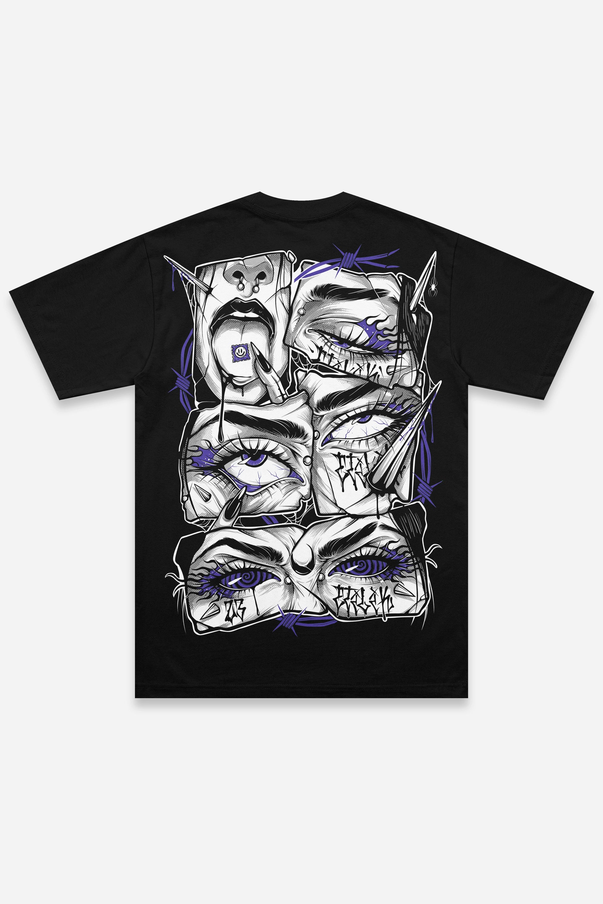 Purple Lysergik - T-shirt - Etilik Wear 