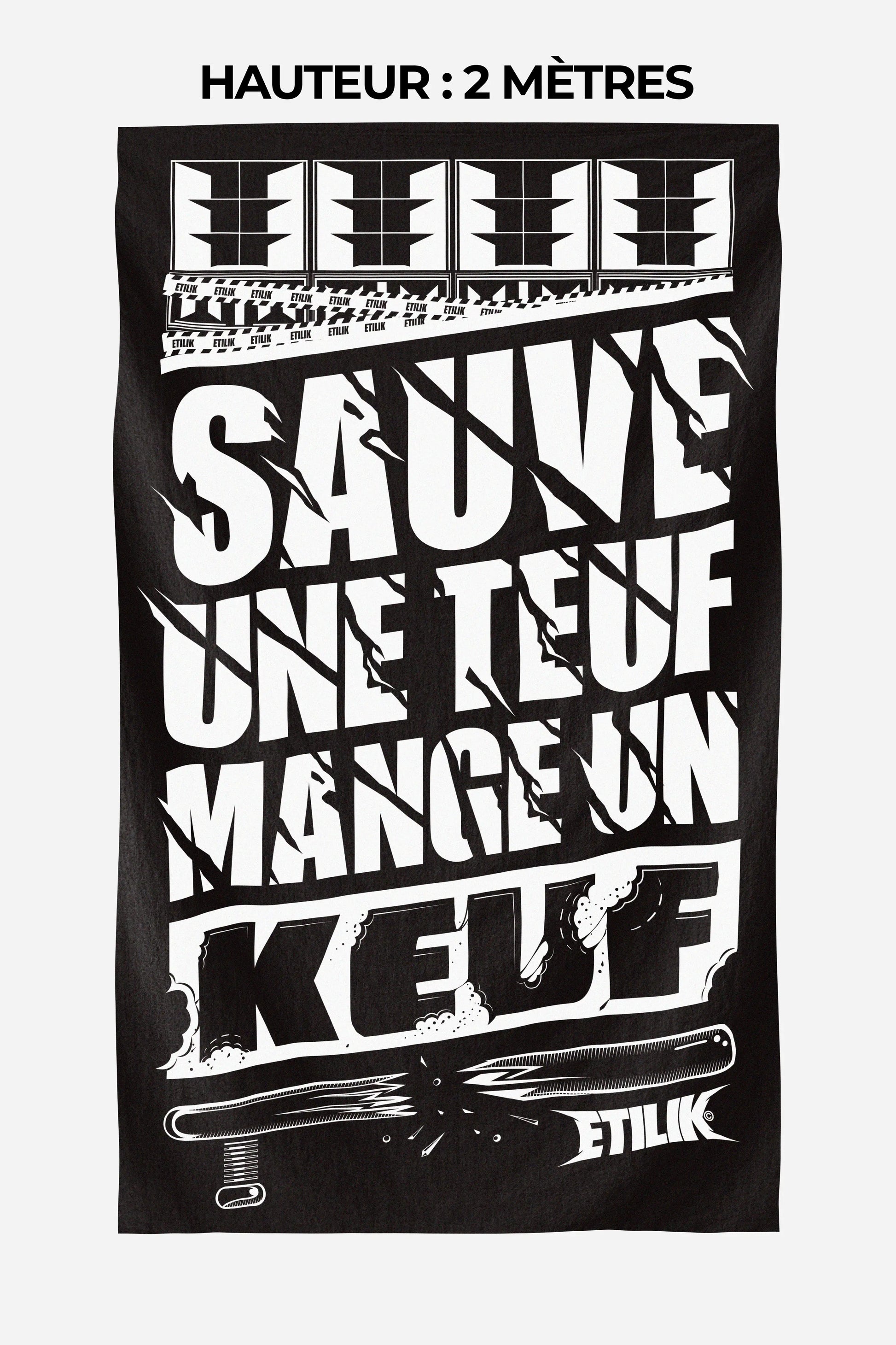 Mange un Keuf - Tenture