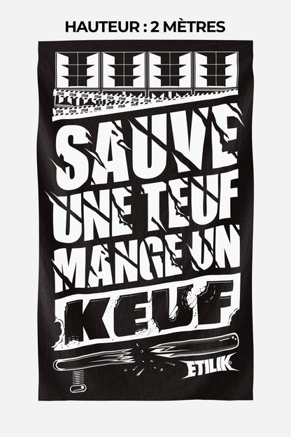 Mange un Keuf - Tenture