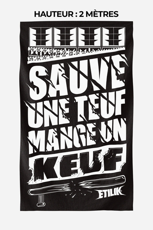 Mange un Keuf - Tenture