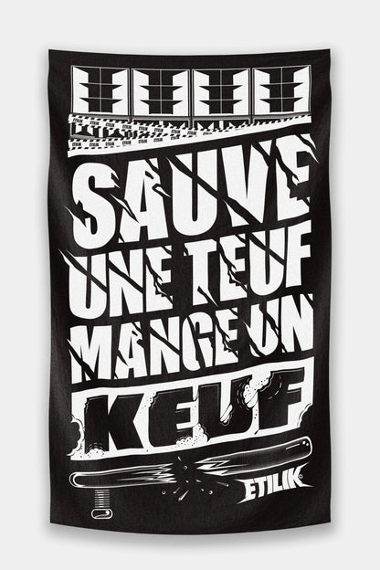 Mange un Keuf - Tenture