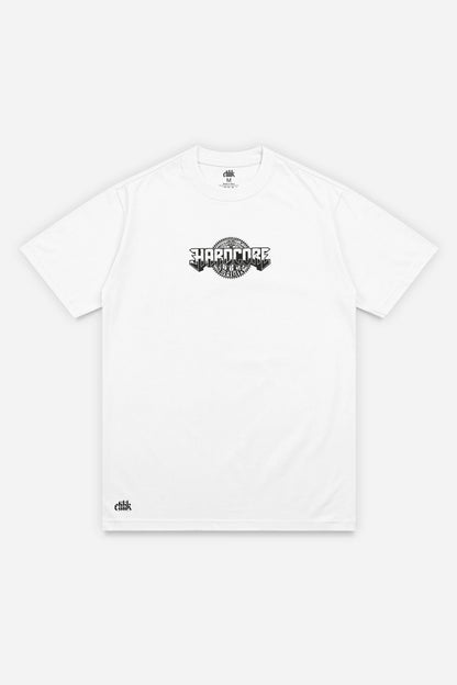 Master-HxC T-shirt blanc face (Régular)