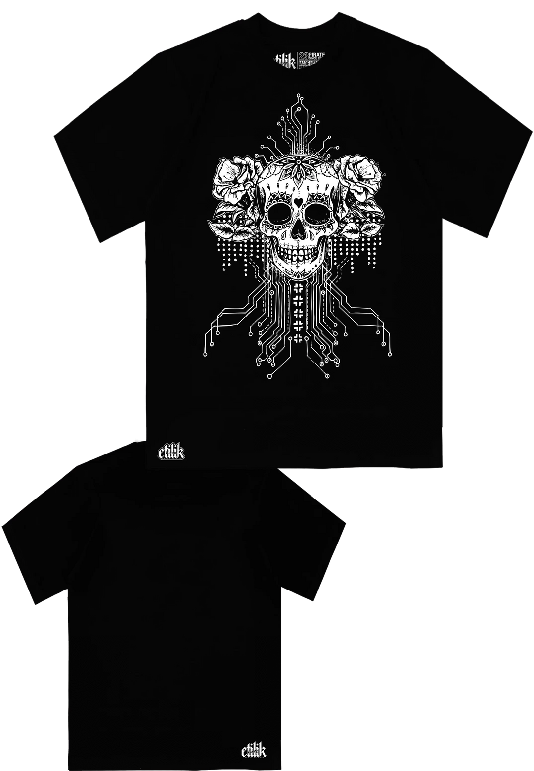 Matrix Skull - T-shirt - Etilik Wear 