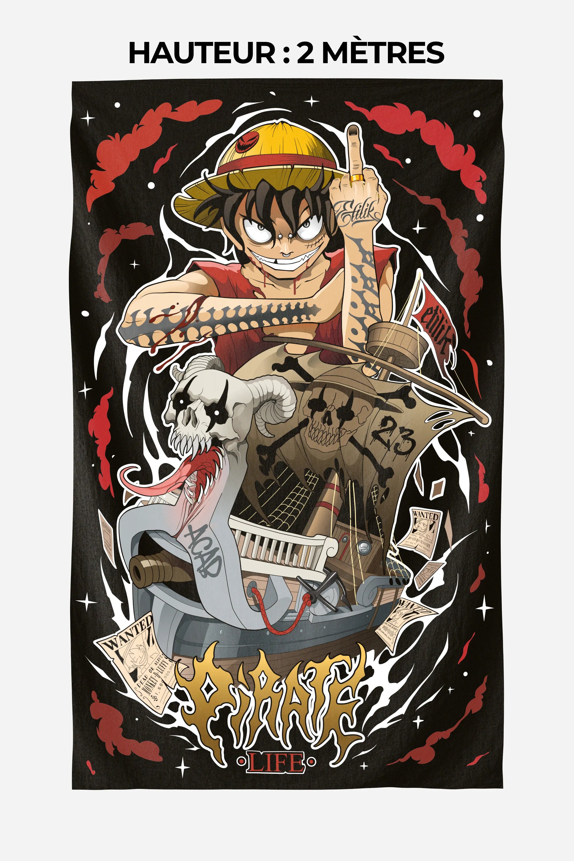 Tenture Pirate Life