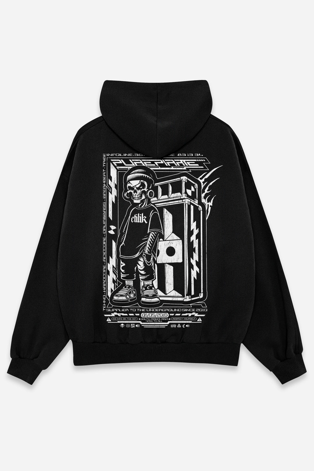 Pure Pirate - Hoodie - Etilik Wear 