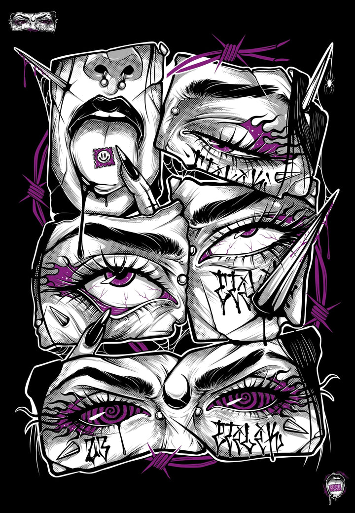 Purple Lysergik - Hoodie