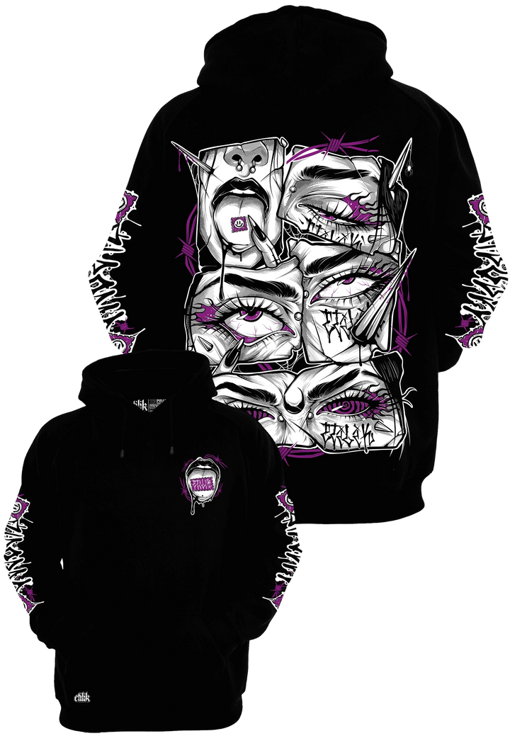 Purple Lysergik - Hoodie - Etilik Wear 