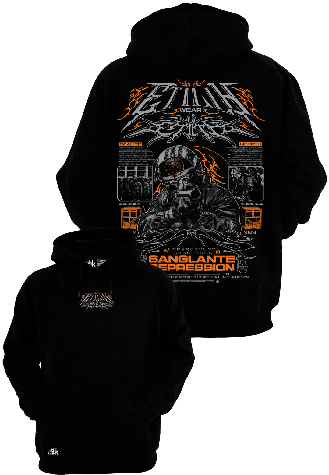 Sanglante Repression Hoodie Etilik Wear